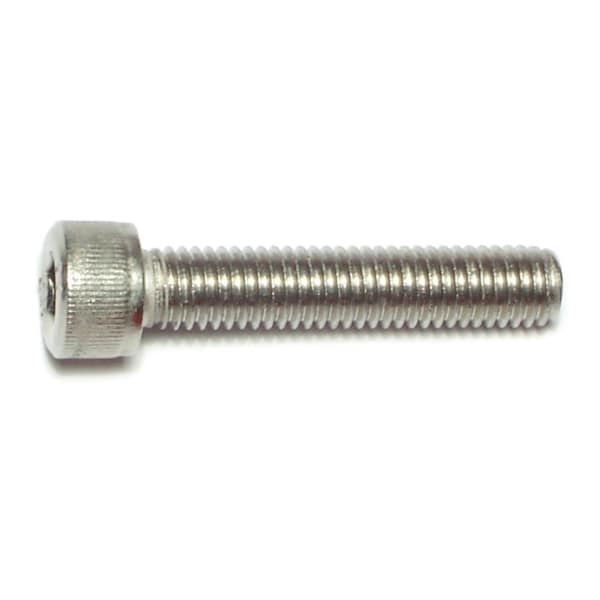 Midwest Fastener M8-1.25 Socket Head Cap Screw, Steel, 40 mm Length, 4 PK 75643 - main